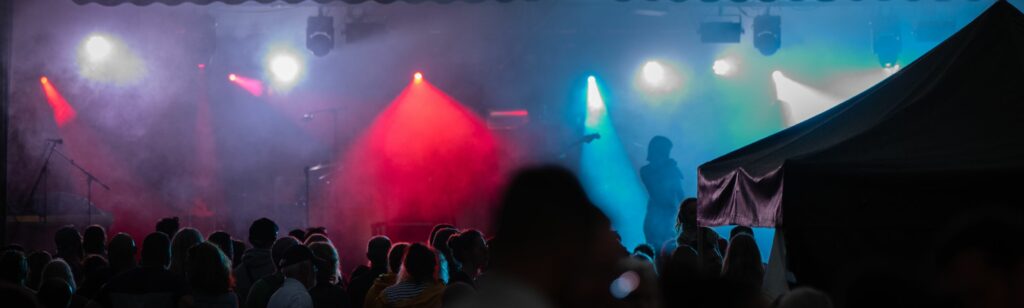 Marie-Flore au festival pop rock électro du Val d'Oise