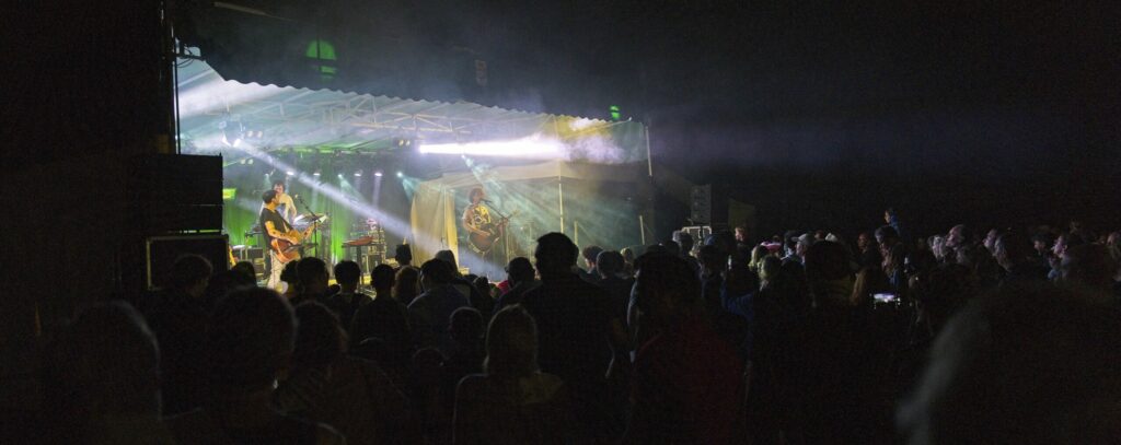 Diva Faune au festival pop rock électro du Val d'Oise