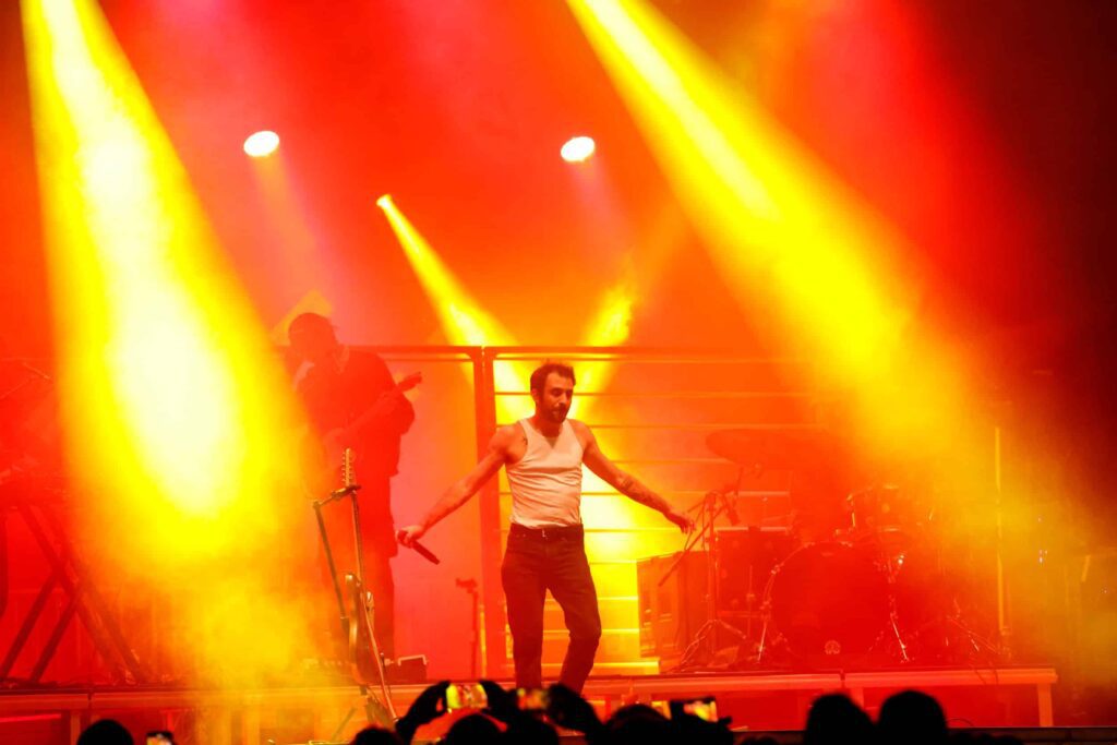 Zaoui au festival pop rock électro du 95